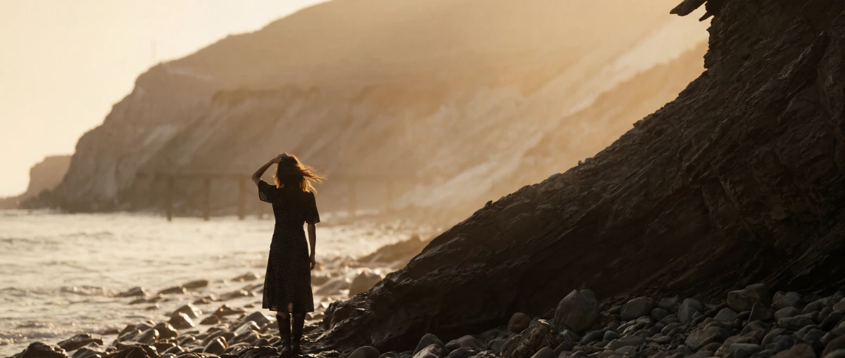 Big Sur — Arden film still, cabin off the grid.